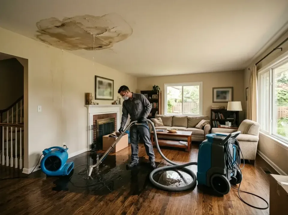 attic-pipe-burst-ceiling-drip-008 — frequently asked questions, Water Damage Restoration & Carpet Care in Burnham, IL